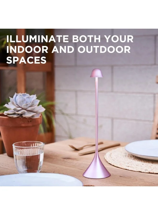 LEXON LIGHT PINK Steli Infinitely Synchronizable LED Lamp + 7 Light Colors  | Best Price UAE