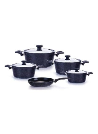 9 Piece Granite Cookware Set Pot18/20/24/28 Frying Pan26 -Black - pzsku/ZFB645A62EC7E4D6F1376Z/45/_/1678862949/e0606bc9-def5-4ba7-92e3-cbad12c29825