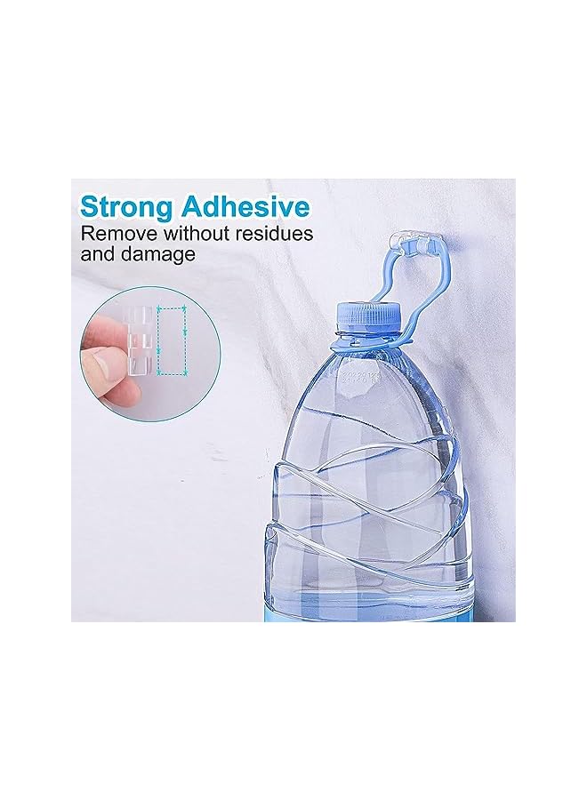 erorex 50 Pcs Self Adhesive Cable Management Clips, Upgraded Wire Holders Cord Clips for Wall, Strong Cord Organizer Cable Management Under Desk, Car, TV PC Home Office - Image 4