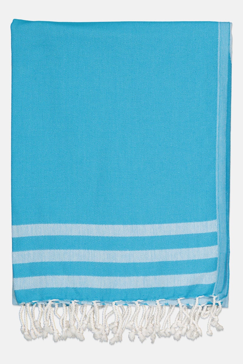 Sundek Women Brand Logo Sarong 180 W x 100 H cm, Blue Combo - Image 2