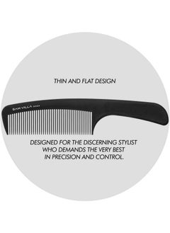 Sam Villa Sam Villa Artist Series Barbering Handle Comb, Black  - Image 4
