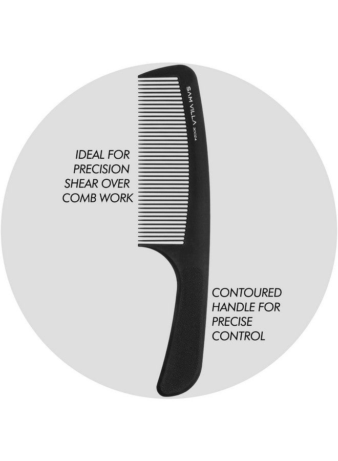 سام فيلا مشط حلاقة بمقبض من سلسلة الفنان سام فيلا، أسود - Image 3