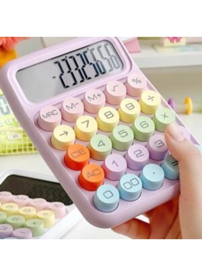 Generic Colorful Digital Calculator – Portable Electronic Calculator with Attractive Design for Students, Office & Home Use  - Image 2