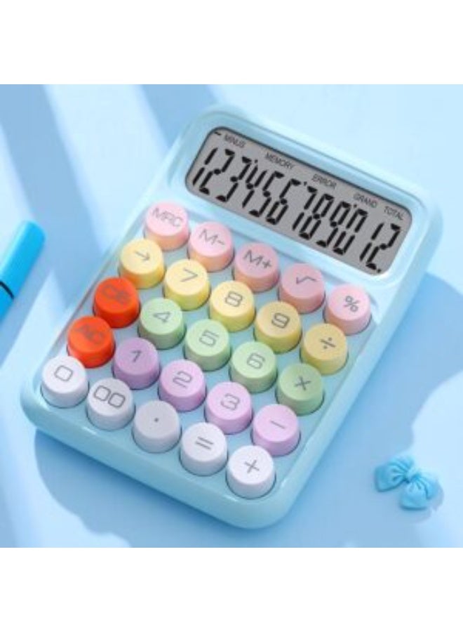Generic Colorful Digital Calculator – Portable Electronic Calculator with Attractive Design for Students, Office & Home Use  - Image 3