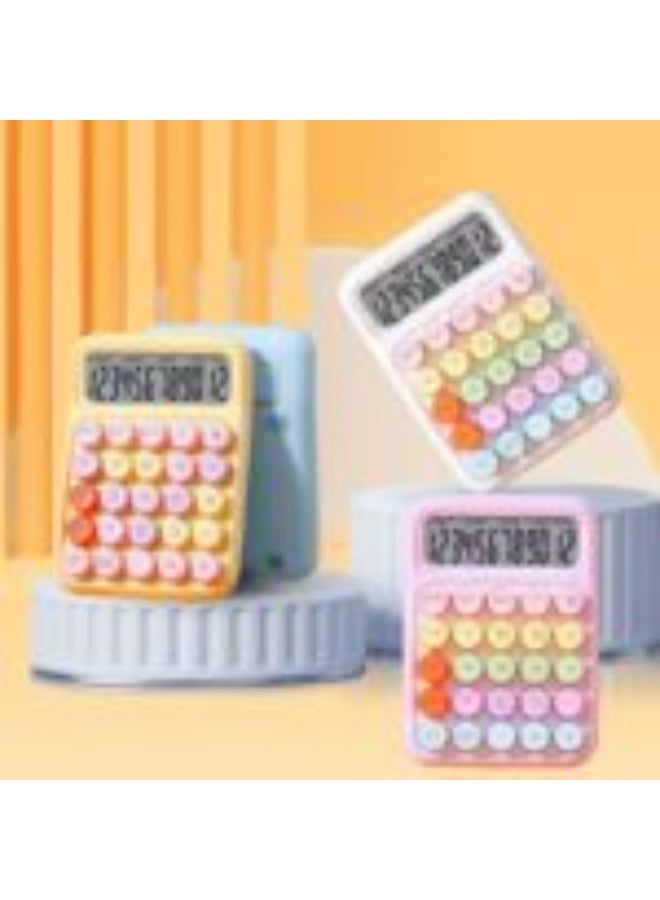 Generic Colorful Digital Calculator – Portable Electronic Calculator with Attractive Design for Students, Office & Home Use  - Image 1