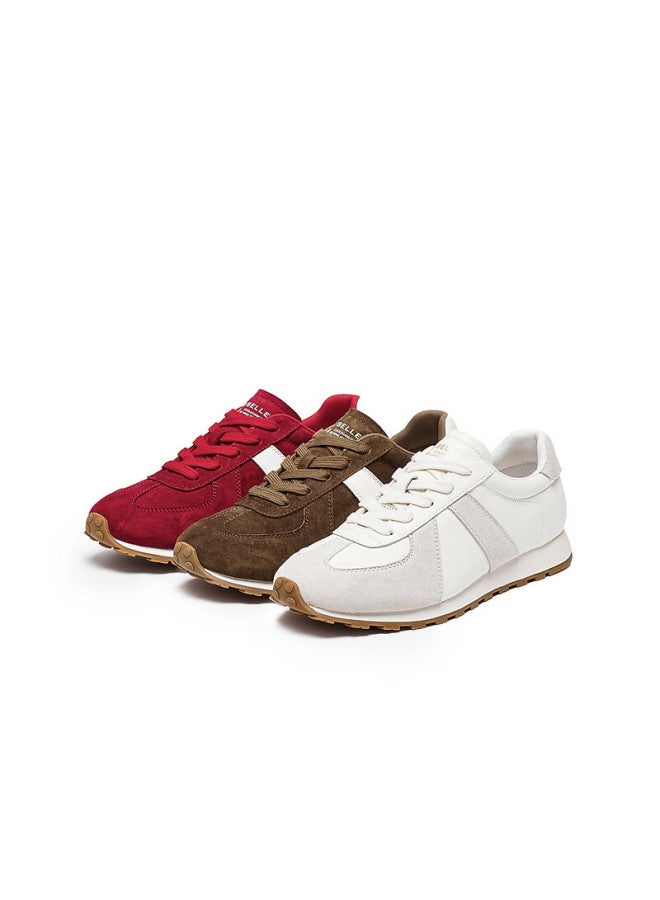 Belle Light Oxygen Forrest Gump Training Shoes For Women Students, Autumn New Style Lightweight Heightening Casual Shoes B2660cm5, Rouge Red, Size 36 - Image 5