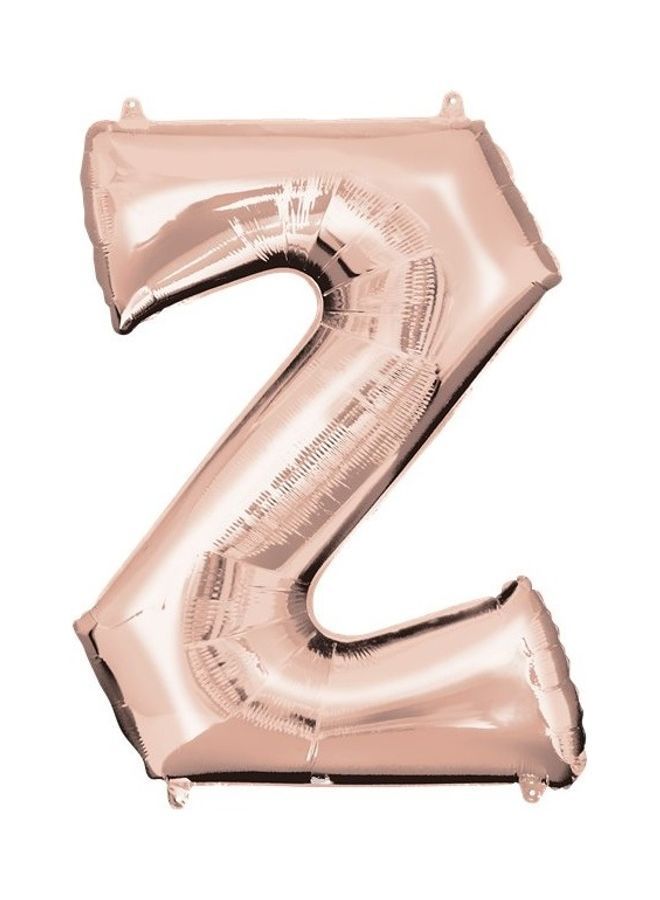NIBEMINENT Z Letter Shape Foil Balloon 16inch