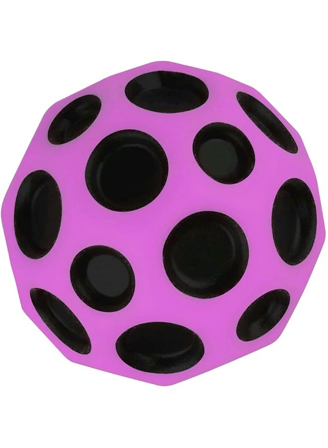 Waboba Moon Ball Bounces Out of This World Original Patented Design Craters Make Pop Sounds Easy to Grip Color Pink - Image 5