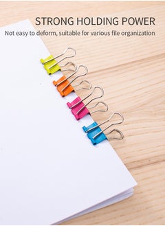 Deli Deli E8558 Binder Clips - 19mm - Assorted Colors  - Image 4