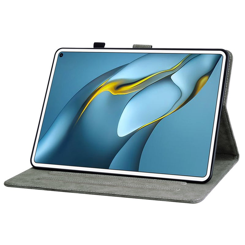 erorex For Huawei Matepad Pro 10.8 2021/2018 Tiger Pattern Pu Tablet Case(Black) - Image 4