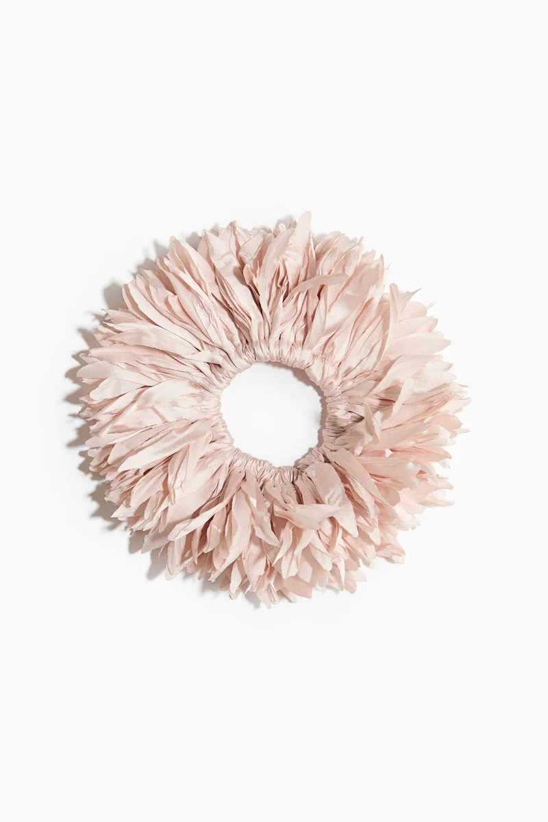 H&M Flower-look scrunchie