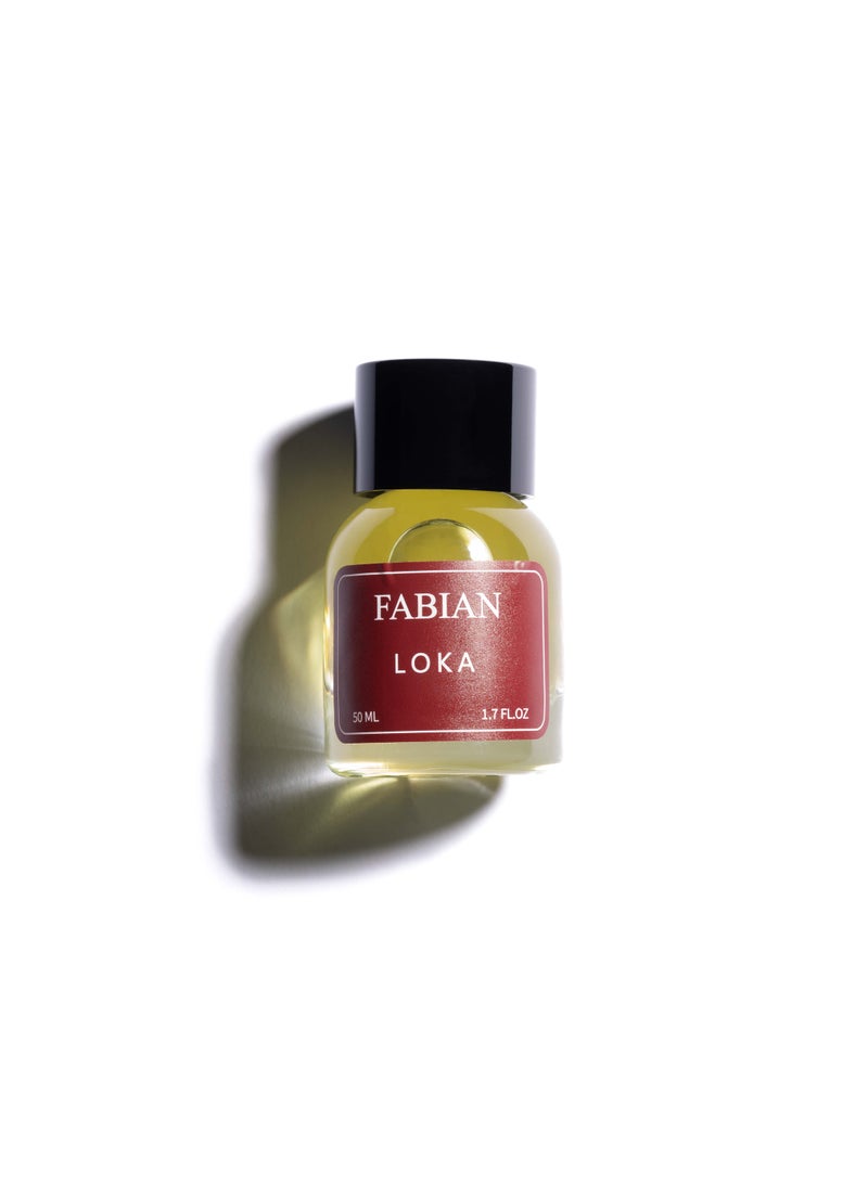 FABIAN Loka Eau de Parfum Fragrance for Men and Women 50 ml