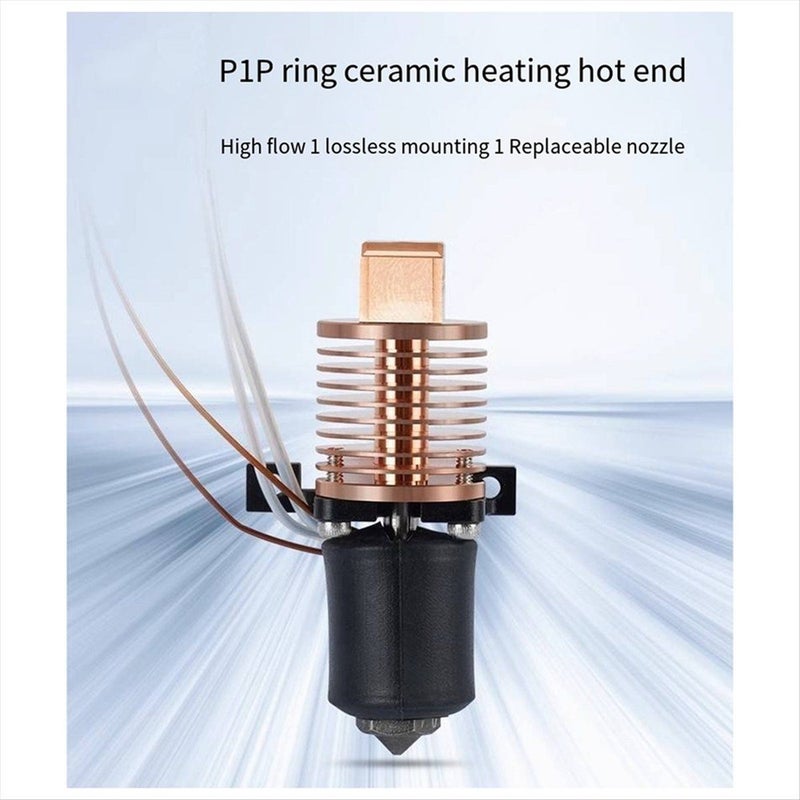 Extrusion Head For Bambu Lab P1P P1S Upgraded Hotend - Image 4