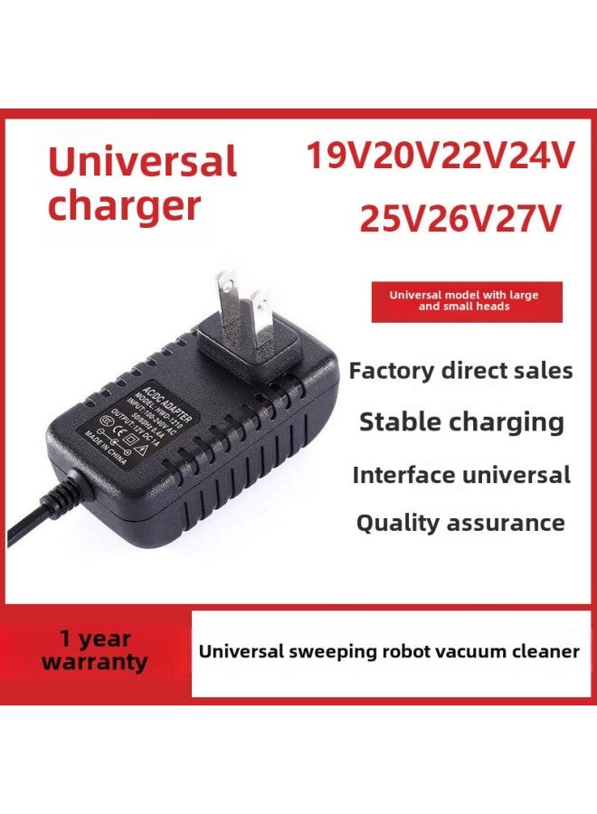 Sweeping Robot Charger Vacuum Cleaner Power Adapter-Color:22V2A-Specifications:Cord Length 1m - Image 1
