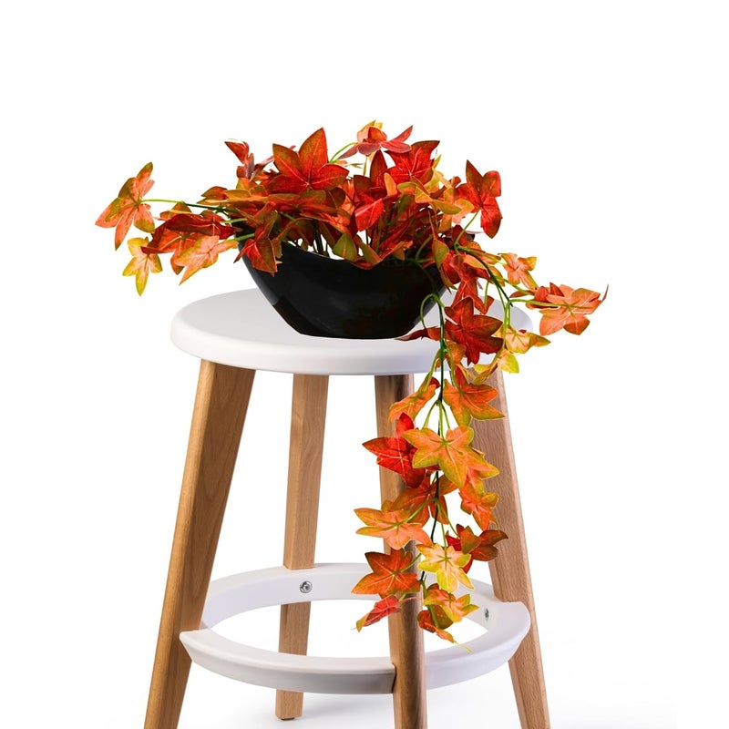 fancymart Elegant Artificial Plant Falling Leaves with Pot for Home & Office Decor – Versatile Potted Plant for Tabletop, Shelves, or Hanging Display - Image 1