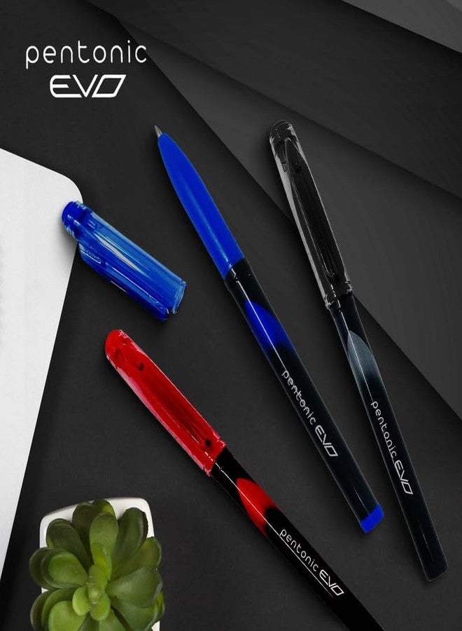 Pentonic EVO 0.7 mm Gel Pen | Red Ink,Pack of 5 - Image 5