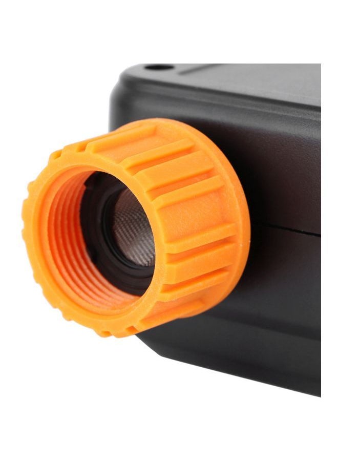 NIBEMINENT - Automatic Digital Irrigation System Timer Black/Orange - Image 1