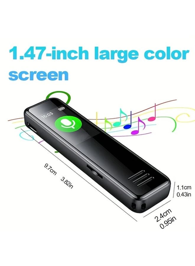 8GB 128GB Digital Voice Recorder Noise Reduction USB Rechargeable MP3 Player For Meetings Lectures Interviews - Image 5