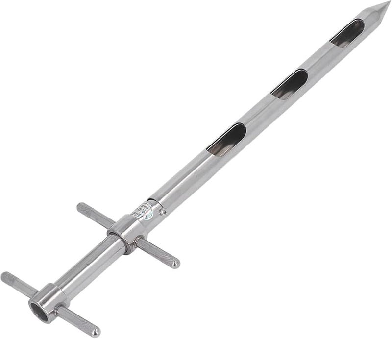 304 Stainless Steel Soil Sampler Probe With Precise Scale 0 54m Rotation Handle - Image 3