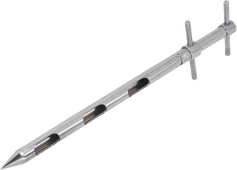 304 Stainless Steel Soil Sampler Probe With Precise Scale 0 54m Rotation Handle - Image 4