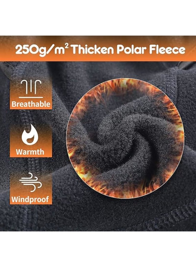 SYOSI Kids Balaclava, Windproof Winter Ski Mask Face Warmer for Cold Weather, Soft Fleece Full Cover Hood for Outdoor Sports Snowboarding Skiing Cycling, Boys and Girls, 1 Pack - Image 4