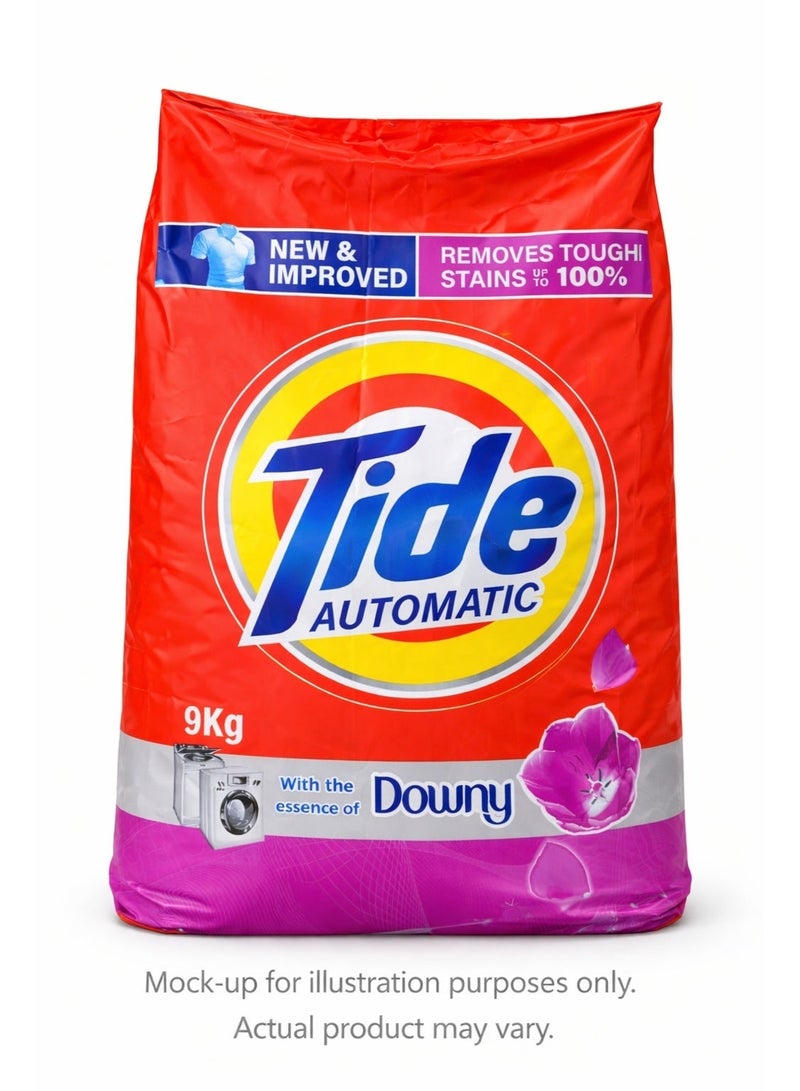 تايد 🧺 تايد أوتوماتيك بخلاصة داوني (٩ كجم) - Image 3