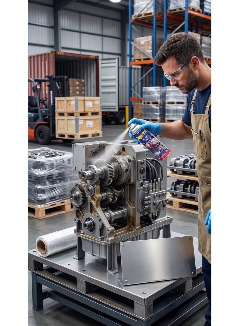 ®ACTION CAN SUPERTROL_Anti Rust Fluid 500ML A long-lasting rust inhibitor that forms a waxy layer to protect metals during storage and transport. - Image 2