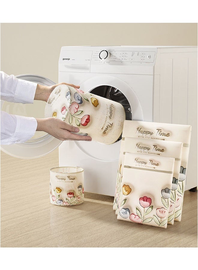 Bukela 4-Piece Laundry Bag Set, Double-Layer Reinforced Fine Mesh Laundry Bag Collection (Includes Zipper) (Sock Bag + Shirt Bag + Dress Bag + Jacket Bag + Trouser Bag + Underwear Bag) - Image 2