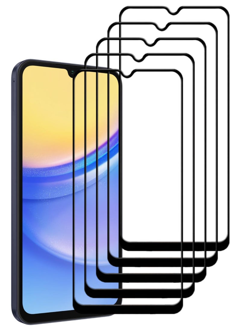 ACLIX 5 Pieces Antistatic ESD Dustproof Premium Quality High Definition Tempered Glass Screen Protector Designed For Samsung Galaxy A16 5G - Image 1