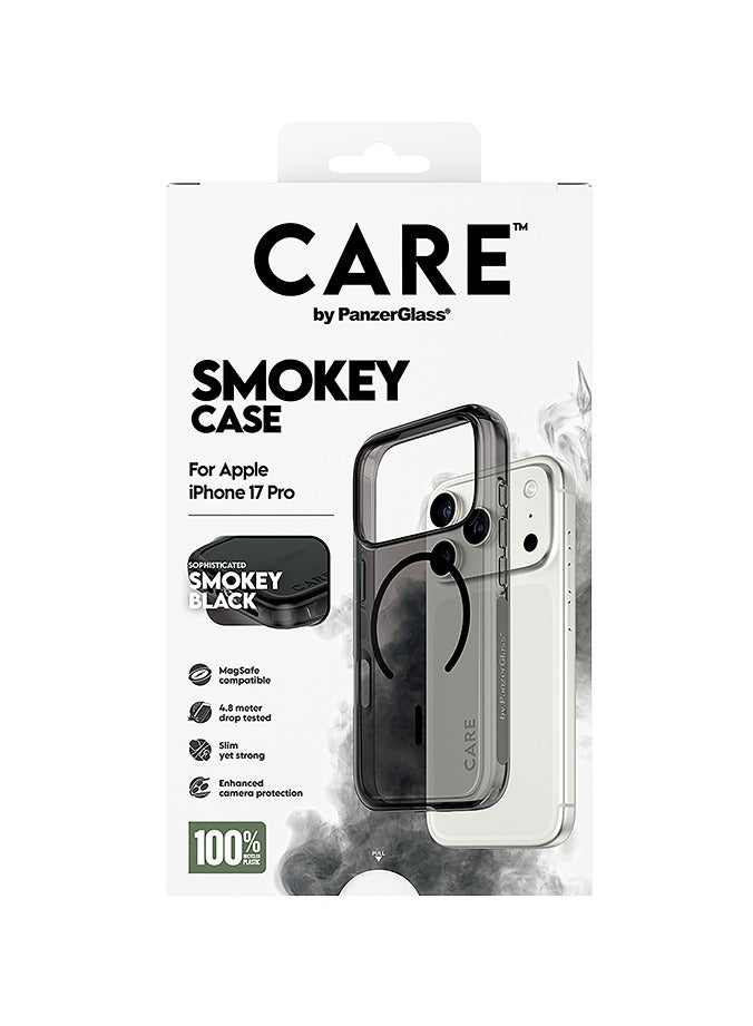 بانزرجلاس كفر حماية بانزر جلاس CARE فلاقشيب اربان اكسبلورر MagSafe أسود ايفون 17 برو - أسود سموكي - Image 4