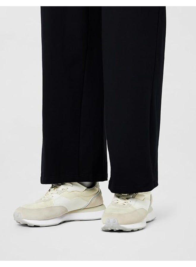 Styli Men Solid Wide Leg Trackpant with Drawstring Closure M - Image 2