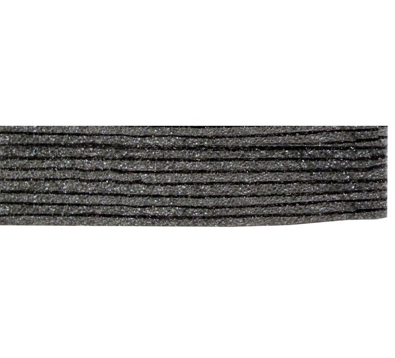 FastCap Kaizen Foam Sheet for Tool Box Organizers and Storage  Perfect for Professional Contractors and Technicians  20mm Thickness 2 x 4 Sheet Size Black