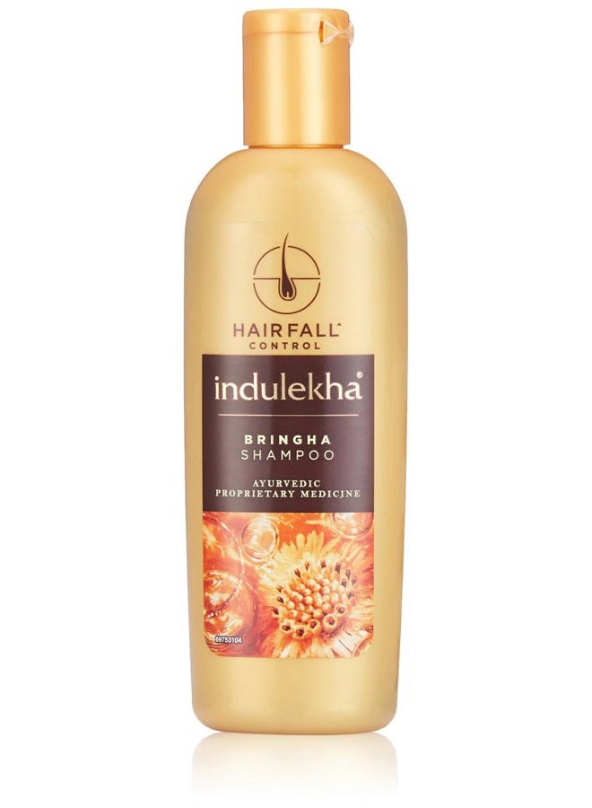 Indulekha Bringha Ayurvedic Shampoo 100 ml, for Hair Fall Control, With Bringharaj Extracts, Amla, Shikakai - Paraben Free, For Men & Women - Image 1