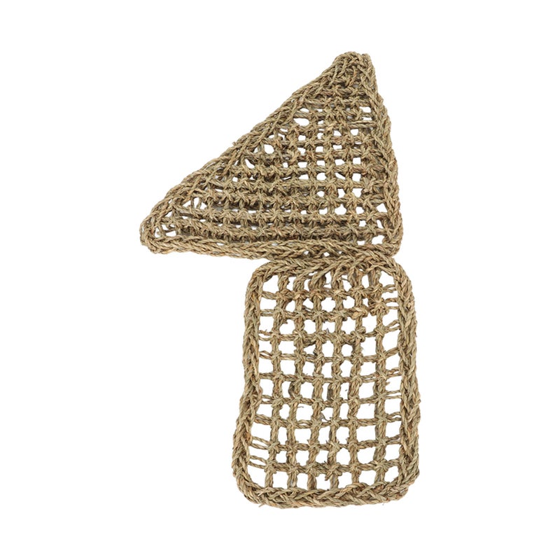 Reptile Lizard Bearded Dragon Hammock Lounger Grass Fibers Soft Reptile Climbing Hammock for Geckos Hermit Crabs - Image 4