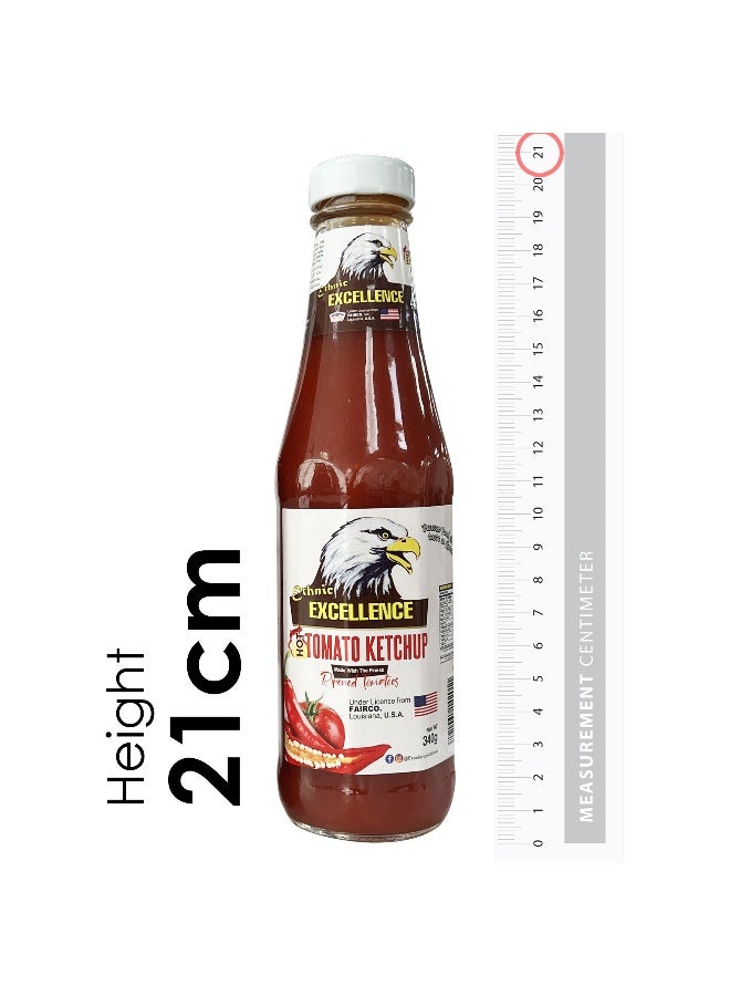 Excellence كاتشب الطماطم الحار، 340 جرام - Image 3