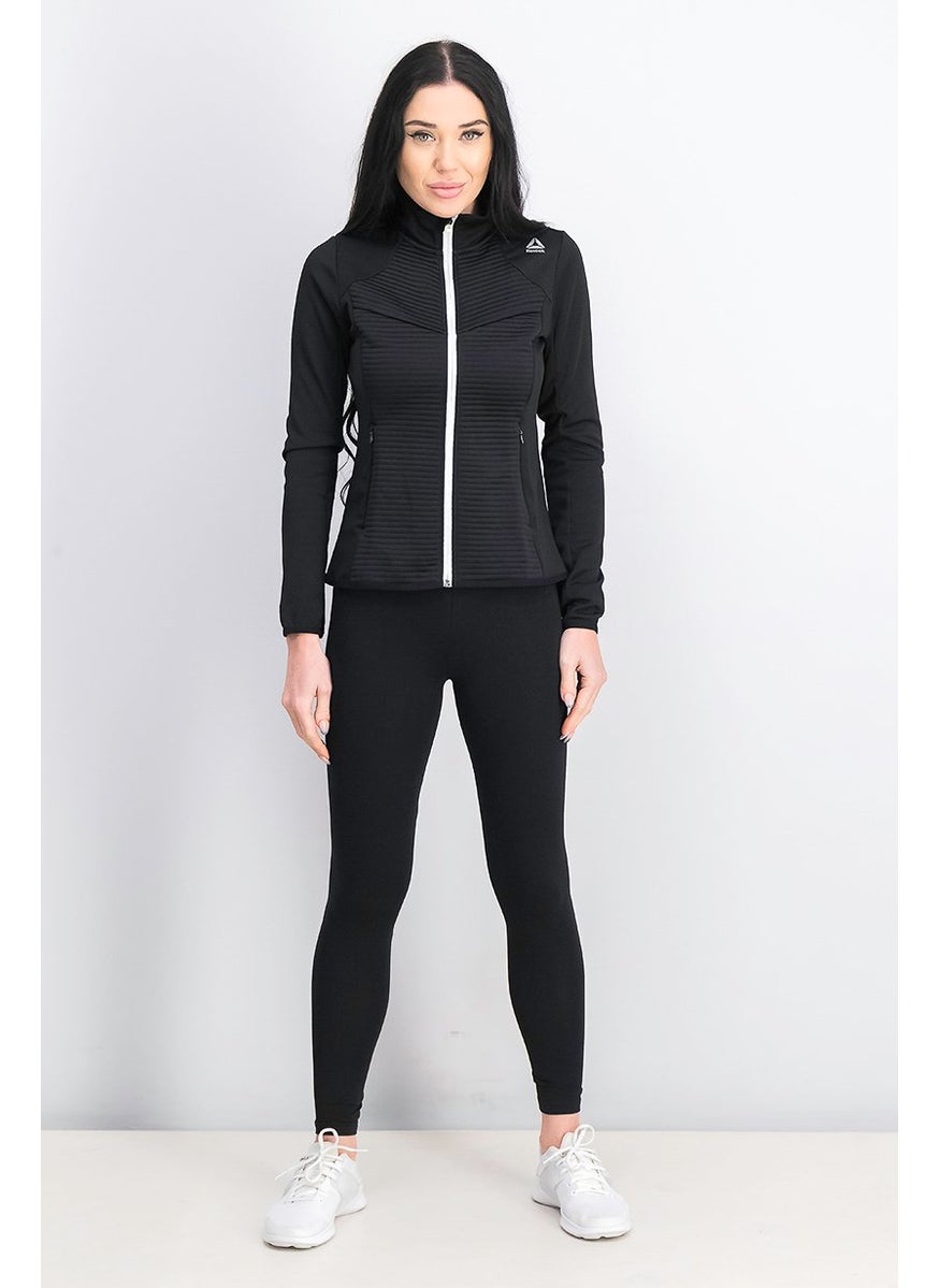 Women Regular Fit Full Zip Training Sweater, Black - pzsku/ZFB6651AEDBAB1B2527BBZ/45/_/1737642663/47477950-5525-4ef5-a68e-b85de0748166