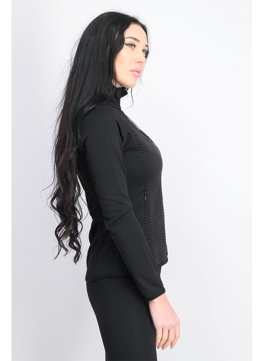 Women Regular Fit Full Zip Training Sweater, Black - pzsku/ZFB6651AEDBAB1B2527BBZ/45/_/1737987427/285e2431-f7cb-469a-a7c5-0e99aa1ac2b8