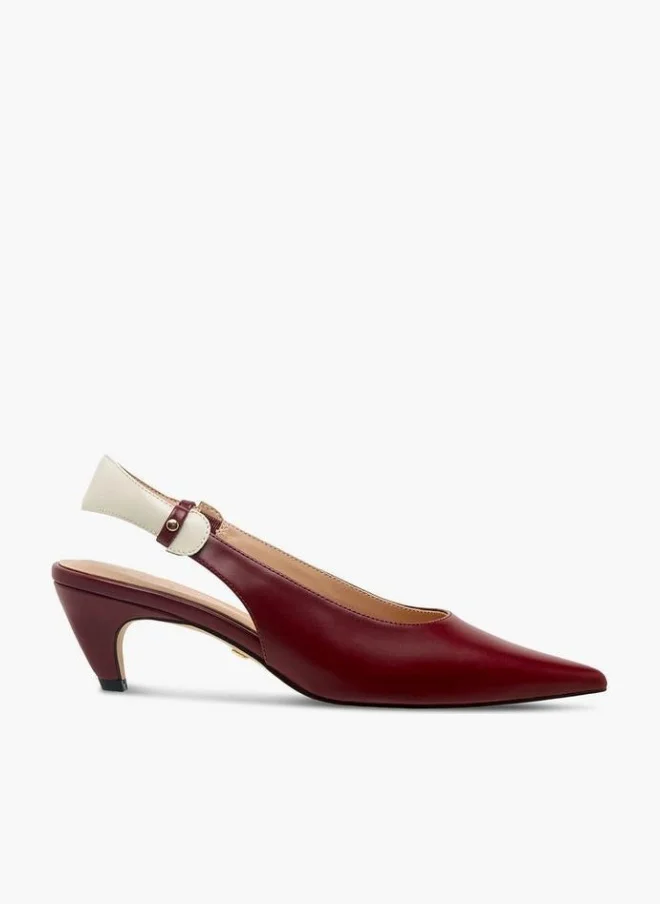 سيليست Women Kitten Heel Slingback Shoes