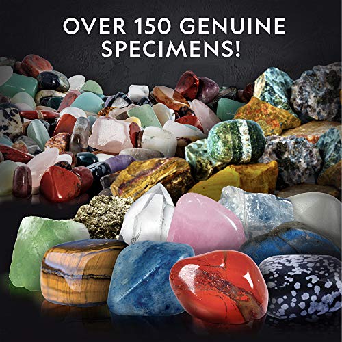 Blue Marble National Geographic Rock Bingo Game - Play Rock Bingo, Mineral Memory, Gemstone Trivia, & Card Games, Collection Includes Over 150 Rocks and Minerals, Educational STEM Toy for Kids (Amazon Exclusive) - Image 3
