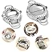 MGGi MGGi Stainless Steel Dumpling Maker, Dumpling Mold Wraper Dough Cutter, Pie Gyoza Empanada Press Mold,Ravioli Dumpling  - Image 2