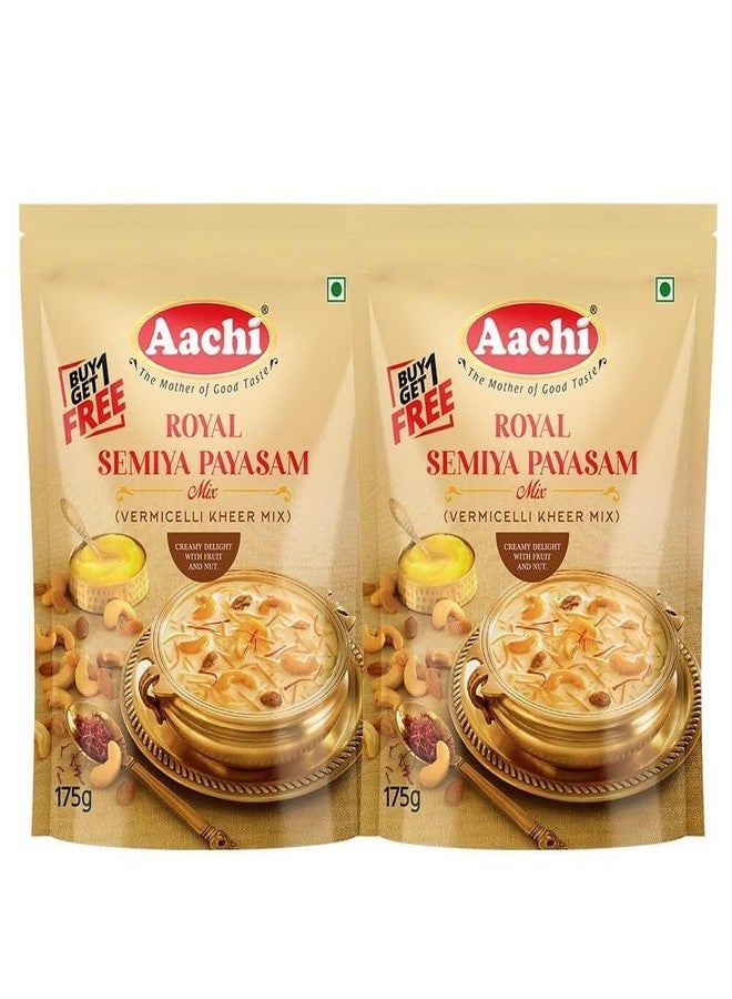 Aachi Royal Semiya Payasam Mix, Vermicelli Kheer Mix with Nuts, Buy 1 Get 1 Free, 175g - Image 1