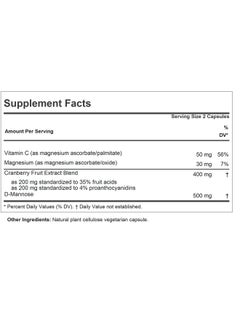 Andrew Lessman ANDREW LESSMAN Cranberry with D-Mannose - 360 Capsules - Supports Bladder, Kidney and Urinary Tract Health. High Potency Standardized Cranberry Concentrate and D-Mannose. Easy to Swallow Capsules  - Image 2