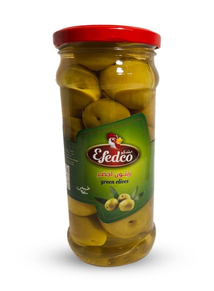 efedco green olives 370 gm - Image 1