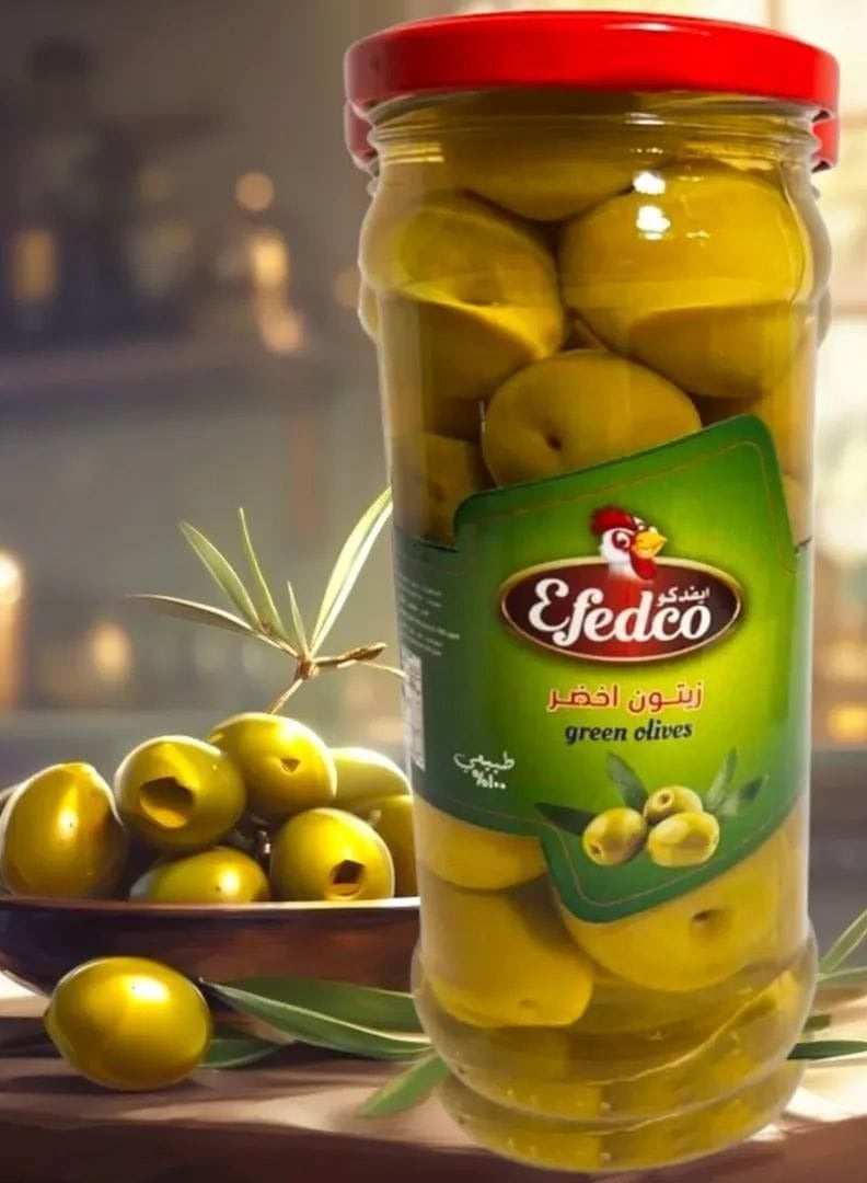 efedco green olives 370 gm - Image 3