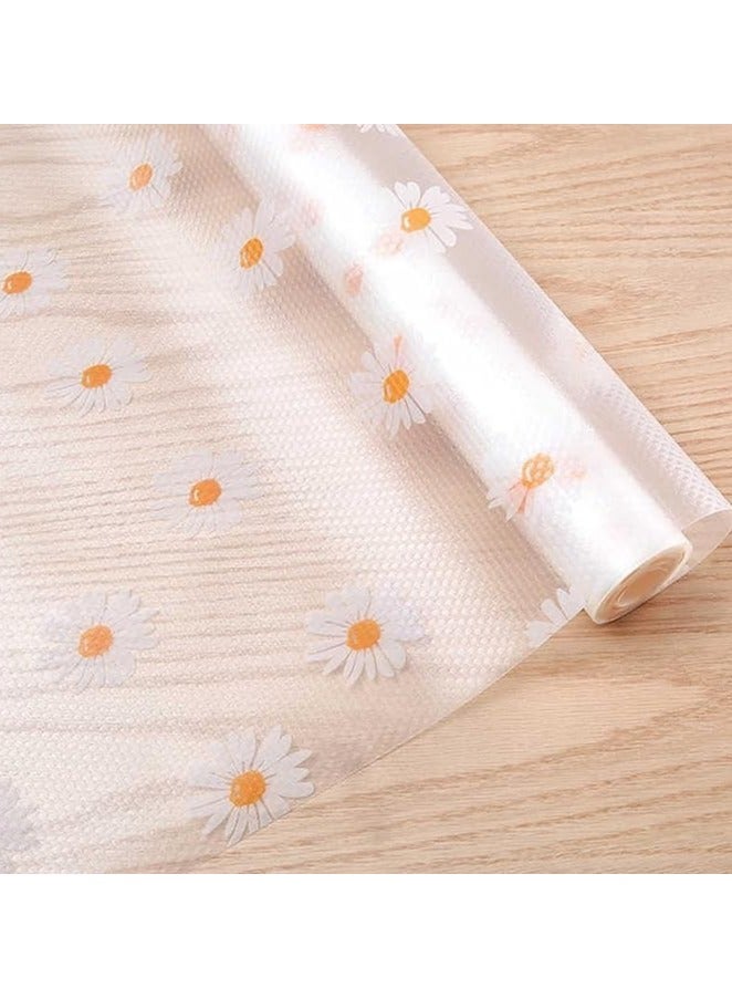 رول مفرش سيليكون لرفوف و أدراج المطبخ و الدواليب والمكاتب قابل للغسيل بخامة عالية الجودة بمقاس500*45 سم - Image 1