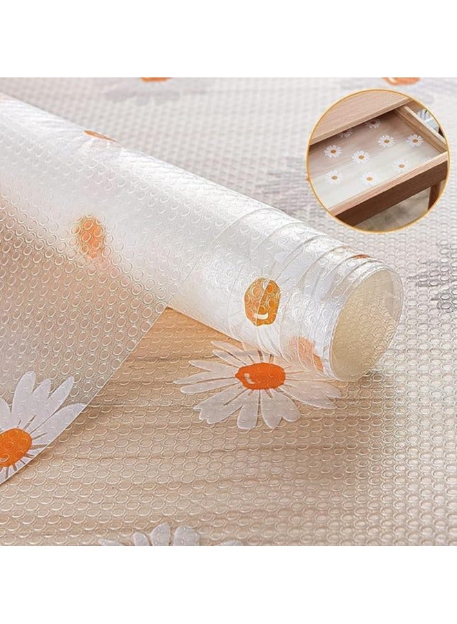 رول مفرش سيليكون لرفوف و أدراج المطبخ و الدواليب والمكاتب قابل للغسيل بخامة عالية الجودة بمقاس500*45 سم - Image 2