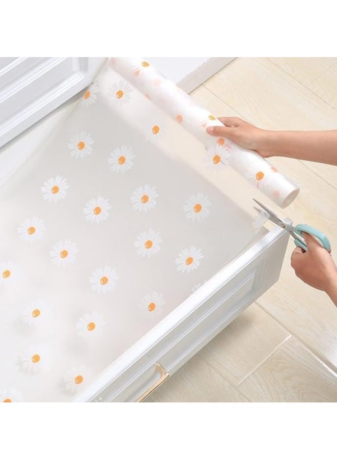 رول مفرش سيليكون لرفوف و أدراج المطبخ و الدواليب والمكاتب قابل للغسيل بخامة عالية الجودة بمقاس500*45 سم - Image 3