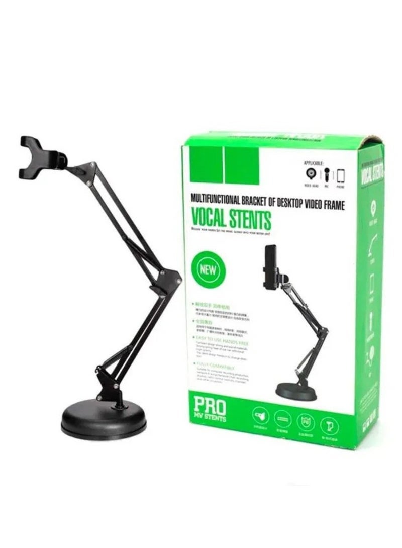 Gravity Vocal Stent Bracket Stand 360 Rotation Phone Holder - Image 5