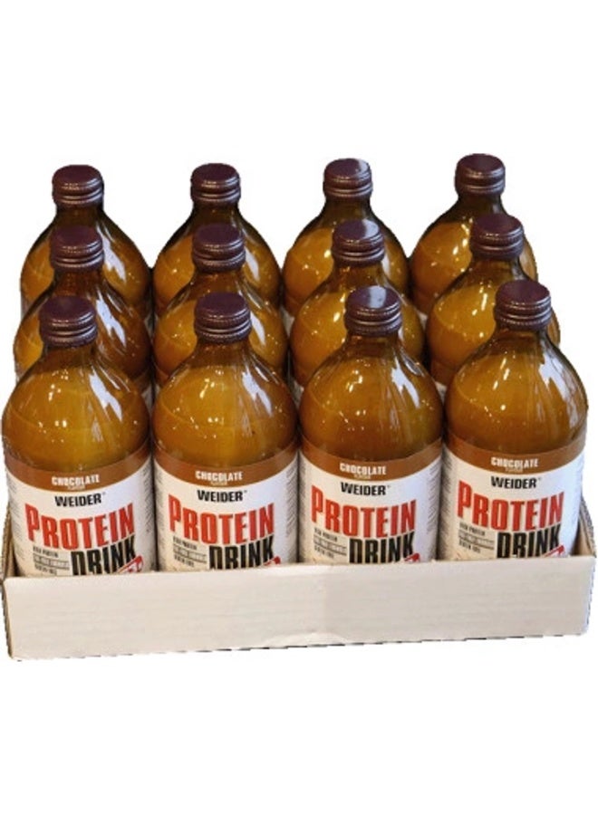 Weider Protein Drink 500ml Chocolate – Pack of 12 - Image 2