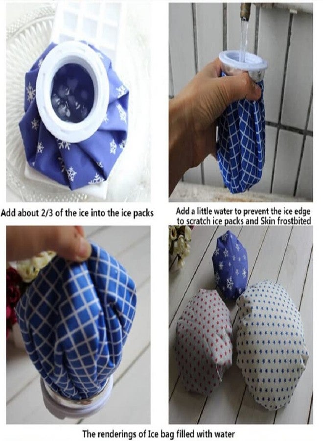 ZUNBELLA Ice bag for Pain Relief Cold/Ice Pack Bag for Pain Relief/Cold Water Bag for Pain Relief/Injuries/Cold Therapy Comes with Leak-free (MULTI COLOR) P-86 - Image 4
